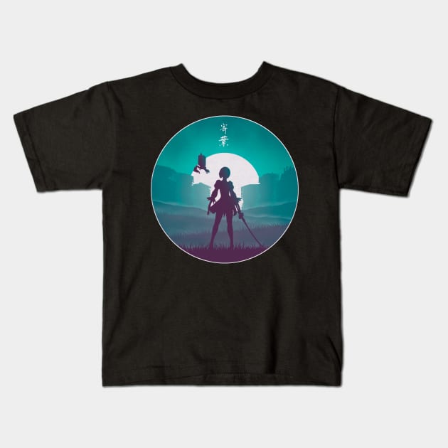 Battle Android Kids T-Shirt by ddjvigo